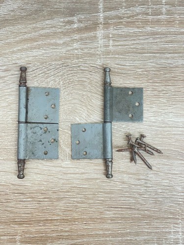 Pair lift off finial hinges - off,