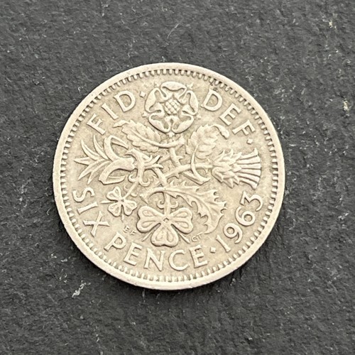 1963 sixpence - 1963,