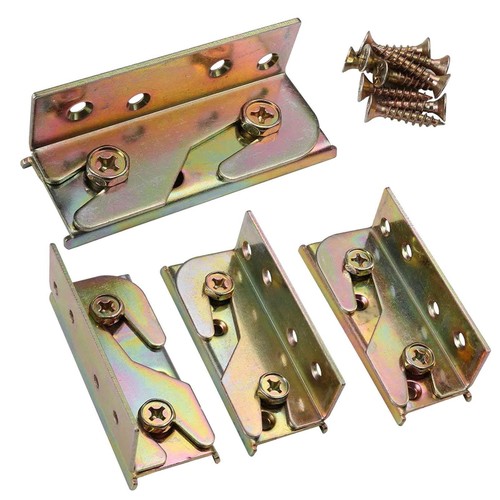 Bed rail brackets - 4x,