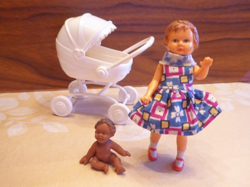Dolls pram made - dolls,