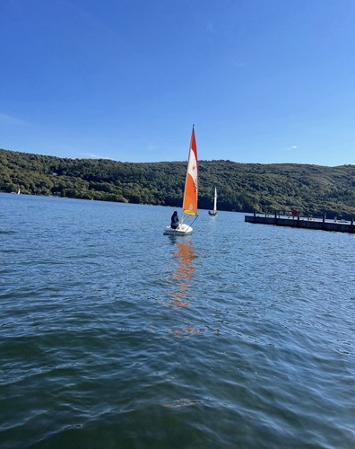 Laser sailing dinghy - laser, –