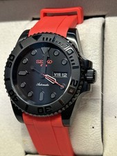 Seiko NH36 STEALTH custom Submariner Diver’s Watch