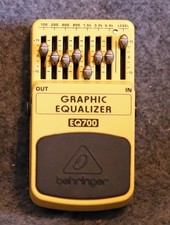 Behringer EQ700 7 Band Graphic Equalizer for Guitar and Keyboard