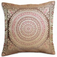 Indian Mandala Silk Brocade