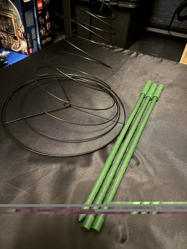 Metal plant support spiral - support,
