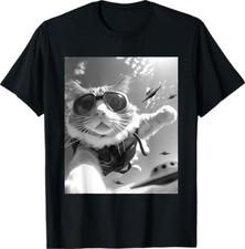 Funny Skydiving Cat Selfie