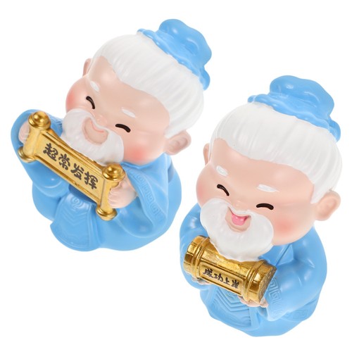 2pcs cute blue confucius - 2pcs,