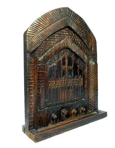 Antique wooden carved fire - carved,