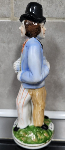 Antique porcelain back - antique,