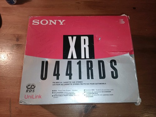 Sony u441rds car radio - sony,