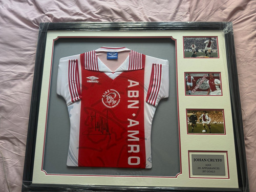 Signed johan cruyff - umbro, ajax