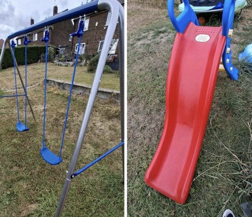 Swing slide for - for, toddlers
