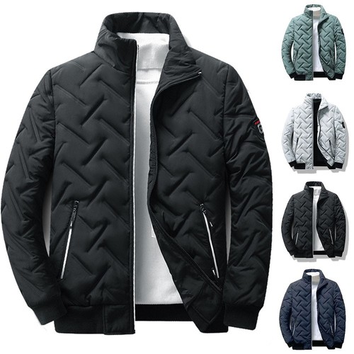 Winter men quilted - quilted, jacket