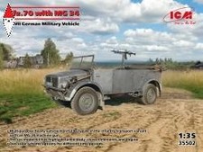 ICM 1/35 KFZ.70 WITH MG 34