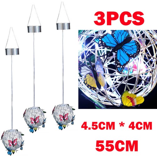 3pack hanging small - small, butterfly
