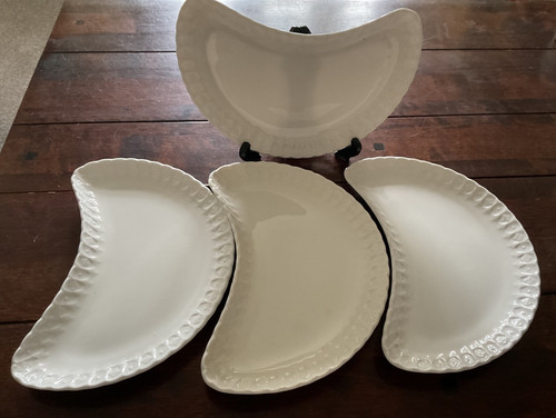 Vintage white crescent - vintage, crescent,