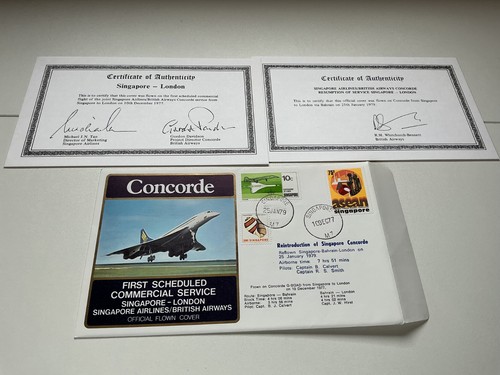 Concorde first scheduled - first,