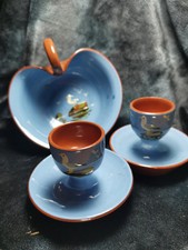 Three Vintage Seagull Dartmouth Pottery Pieces