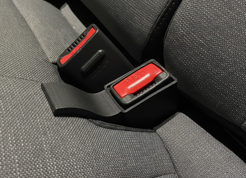 Seat belt buckle - buckle, guide