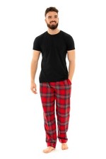 Mens Flannel Pyjamas Set
