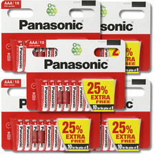 50x PANASONIC AAA LR03