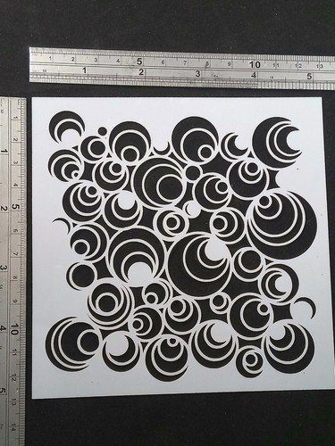 Circle spot stencil - circle,