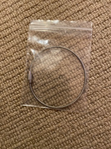Police jailers key wire - ex,