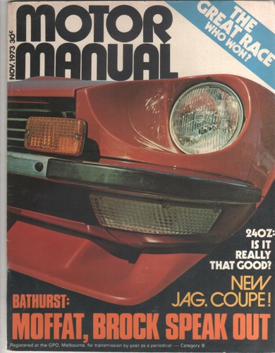 Motor manual 1973 nov - 1973, datsun