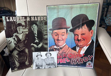 2 x LAUREL & HARDY large