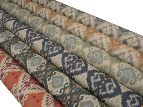 Boho ikat design - boho, linen