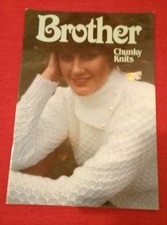 Brother Chunky Knits -Machine Knitting Booklet 