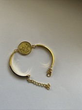 Gold Plated Women’s Bracelet With A Gold Plated Half Sovereign