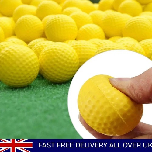 10pcs yellow foam golf - yellow,