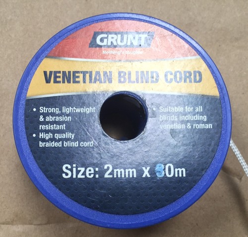 Venetian blind cord white - venetian,