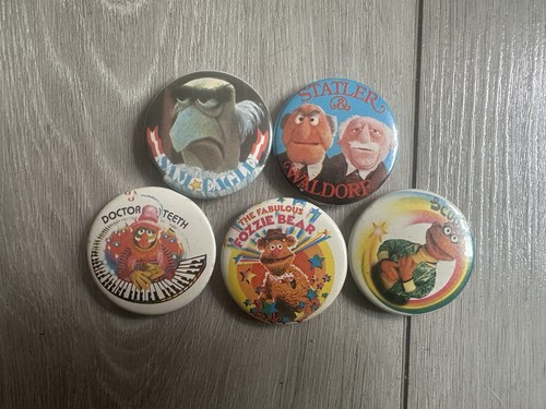 Vintage muppet show pin - x,