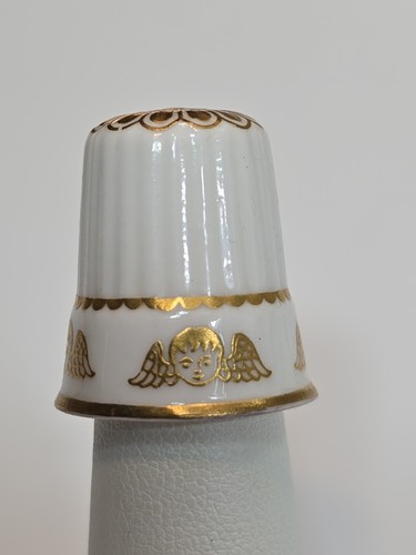 Spode winged cherub thimble - spode,
