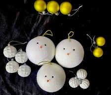 Fancy Christmas Decorations Bundle Of Next Christmas Balls used