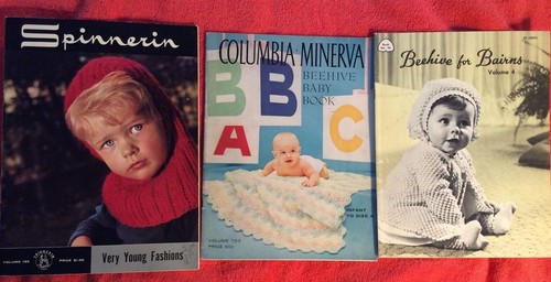 Lot vintage baby books - lot, 3