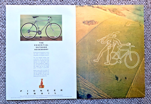 Raleigh pioneer trail bicycle - raleigh,