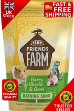 Supreme Petfoods Chinchilla Bathing Sand 1kg – Natural Dust-Free Small Pet Care.