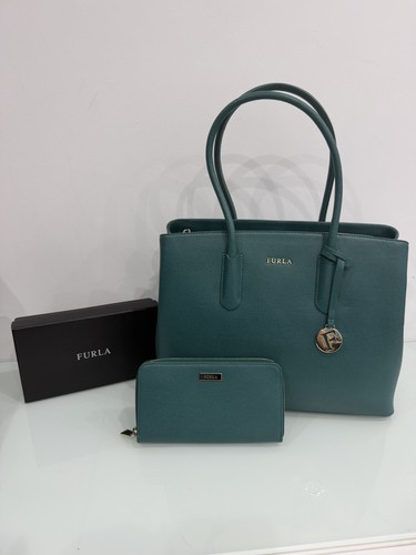 Furla brand new leather tessa - new,