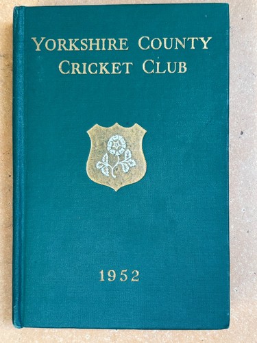 1952 yorkshire county - yorkshire,