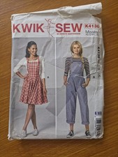 Kwik Sew sewing pattern K4138 By Kirsten Martensson Jumper/jumpsuit Misses XS-XL
