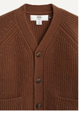 Zara NWT Wool elbow patch