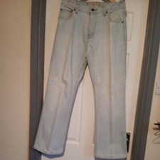 Mens TU Blue Denim Stonewashed