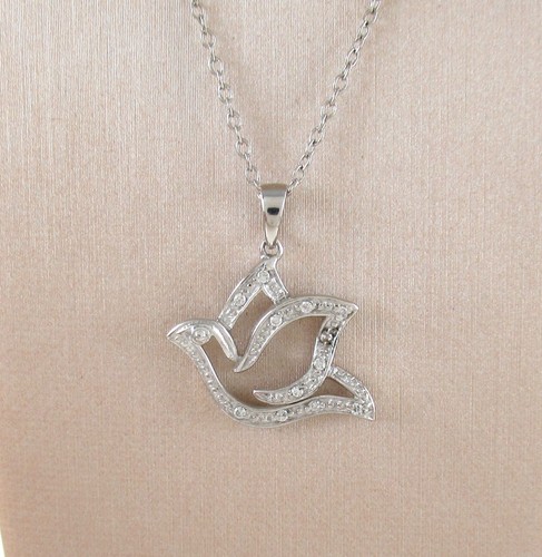 925 sterling silver dove - .925,