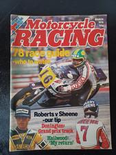 Vintage Motorcycle Racing Magazine March 1978 Race Guide