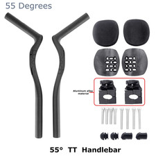 DEDA Road Bike Triathlon Time Trial for Aero Handlebar Extension TT Bar,35°/55° 