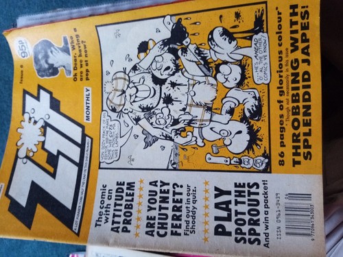 Zit comic issue date - zit,