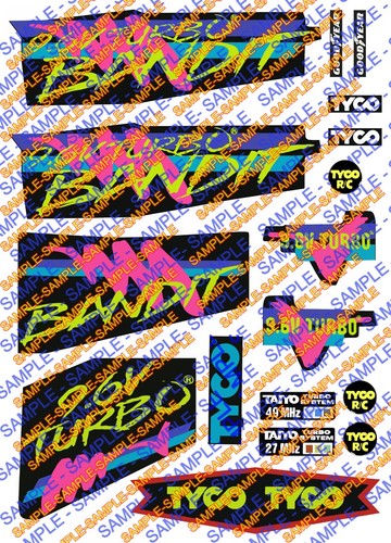 Tyco 6v turbo bandit - tyco,